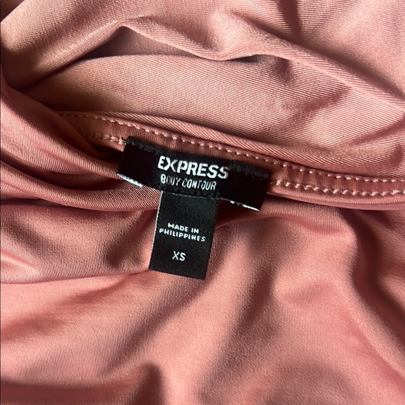 Pink Ruched Bodysuit - Picture 2 of 2